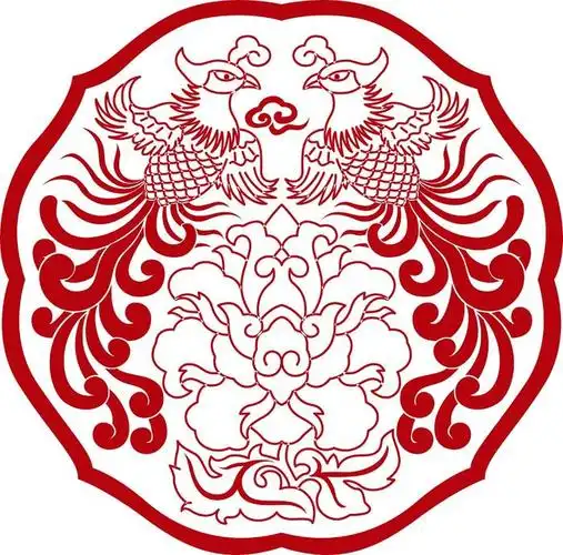 传统凤凰纹样华美灵动