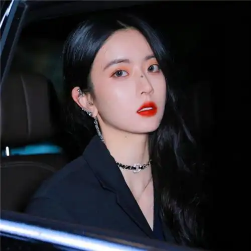 高冷学院风御姐女生头像图片