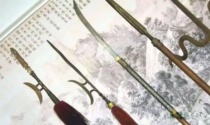 方天画戟原来排最末,你知道中国12大类戟都长什么样吗?