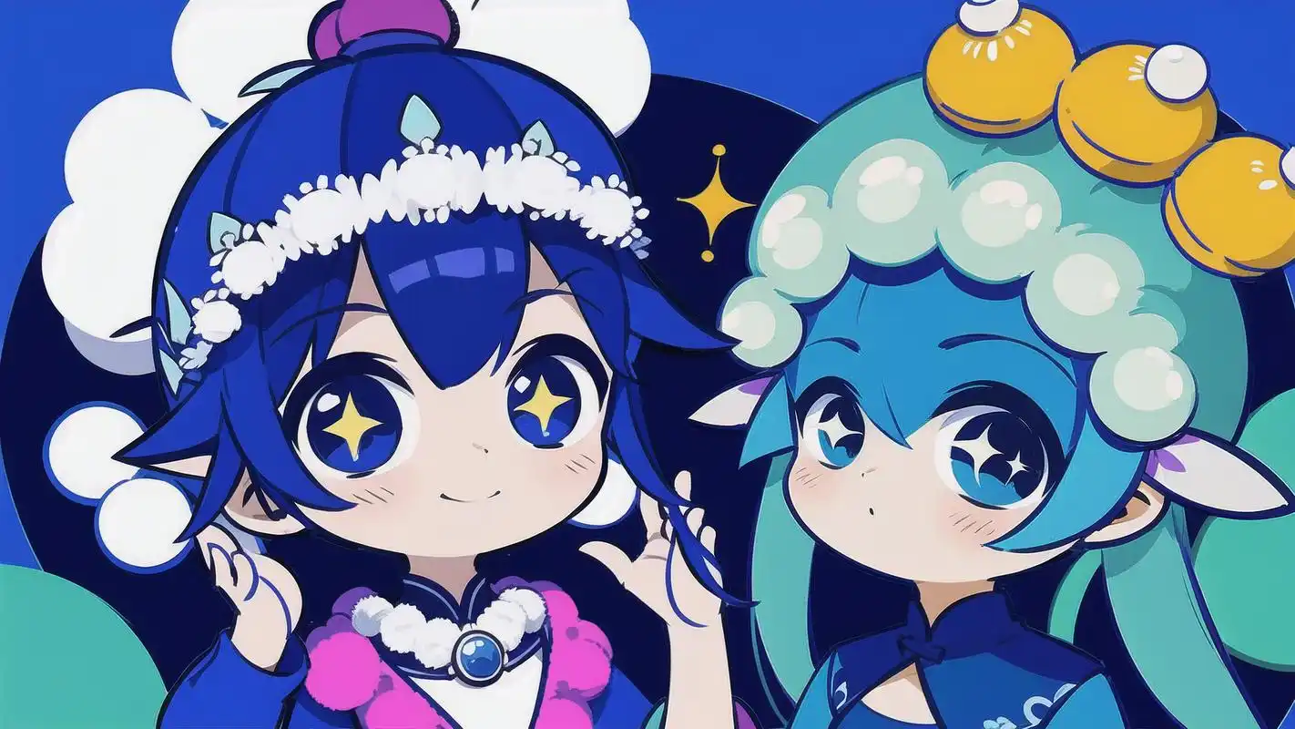 萌化啦!93超可爱的q版人物萌图来啦95