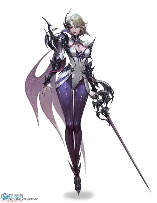 hyeyoungkim很赞的一组角色设计三视图分享