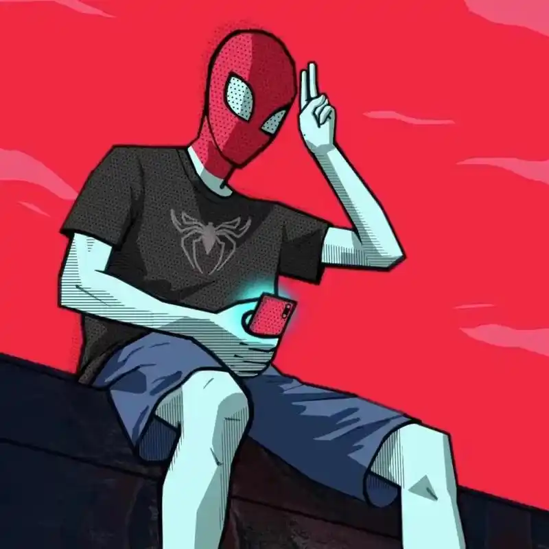 一波小蜘蛛头像 #漫威 #蜘蛛侠 #头像 #优质头像 - 抖音
