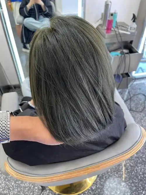 不用漂的冷色 青灰色 德州染发天花板