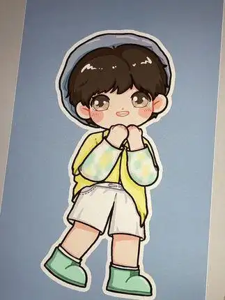 热门 #fyp #q版 #约稿 #刘耀文 赶紧把这张放出来嘿嘿 - 抖音