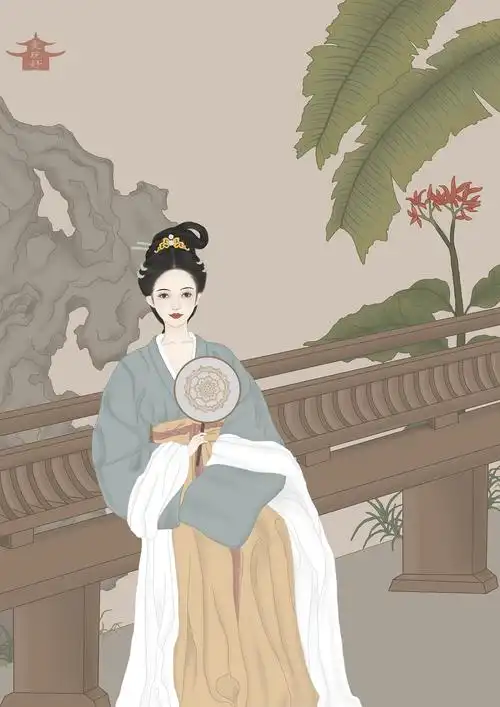 宋仕女|插画|艺术插画|插画爱晚婷 - 原创作品 - 站酷 (zcool)