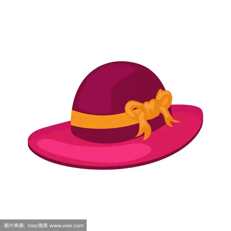 cap hat for fashion isolated on white background.