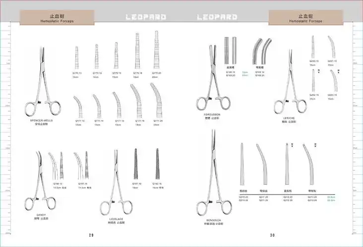 基础外科手术器械图谱