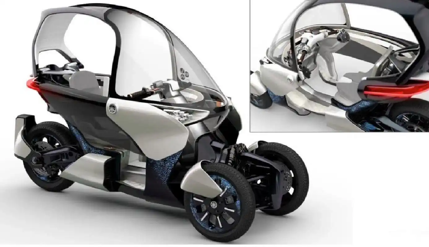 据可靠消息,雅迪倒三轮即将上市三轮车 交通工具设计 电动车 设计