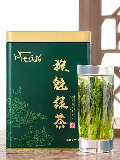 安徽黄山太平猴魁茶叶特级绿茶2020年新茶1915茶散装250g礼盒罐装