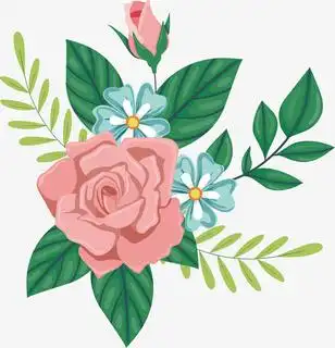 春天卡通风景矢量ai矢量模版下载 - 菜鸟图库