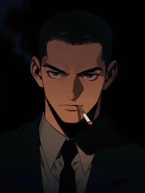 吸烟有害健康,理性对待.#优质头像 #动漫男 - 抖音