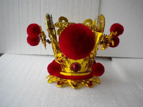 紫金冠街头潮人pc材料图案空顶帽帽子 无顶帽帽帽 服饰配件短檐帽