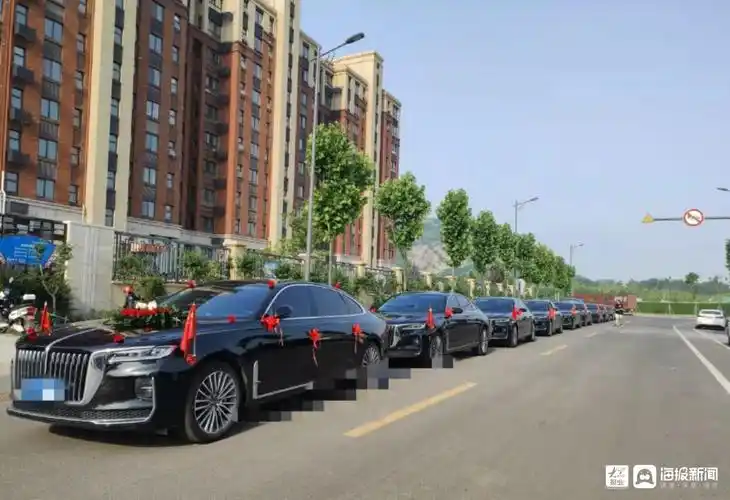 泰安红旗h9豪华婚庆礼宾服务车队