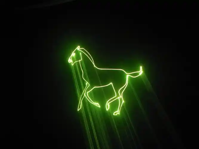 包房遥控海豚全彩动画激光