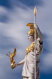 希腊女神的智慧图片