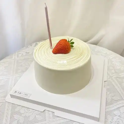 简约蛋糕女神蛋糕草莓蛋糕