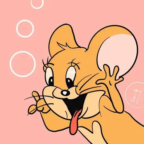 老鼠杰瑞头像可爱