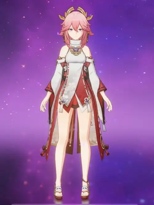 商稿 - 半身 八重神子