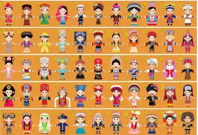 幅员辽阔,56个民族在这片土地上