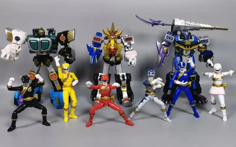 【坑爹限定】百兽战队 牙吠连者 6人套装 shodo super限定【使者讲