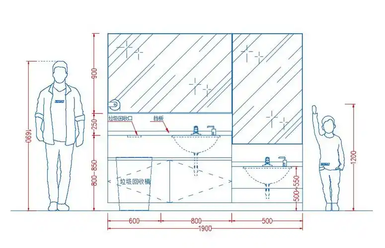 高低洗手台设计标准指引hjsj2021