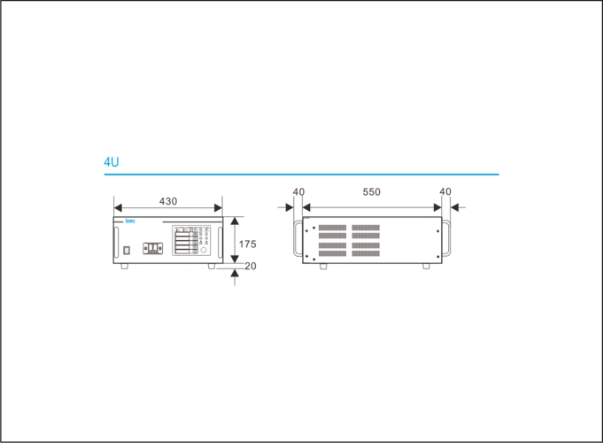 机箱外观尺寸图
