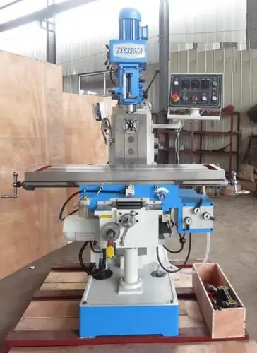 用于金属铣削功能的手动铣床 zx6350za