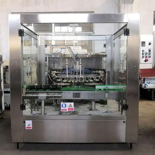 供应绞笼式洗瓶机10ml西林瓶小型定量灌装机厂家现货西林瓶灌装机-询