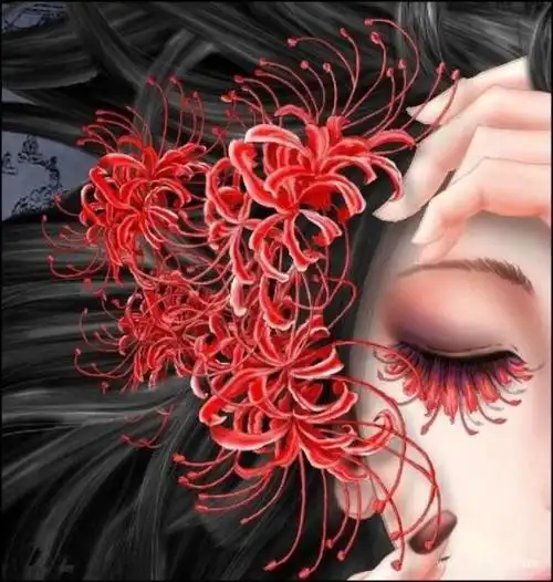 彼岸花头像血瞳