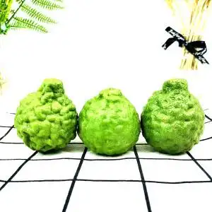 泰式餐厅泰柠 30个起包邮泰国丑柠檬粗皮柠檬 泰式酸柑皱皮青柠檬