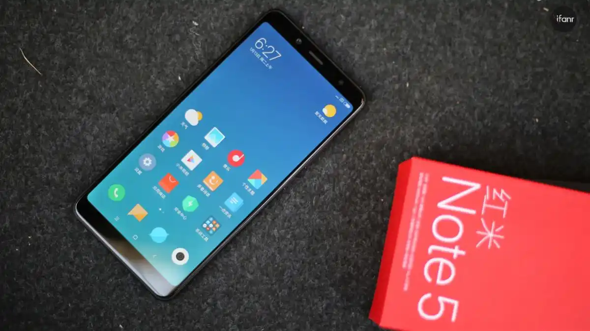 红米note 5 发布:除了千元"全面屏",还有"ai"双摄拍照