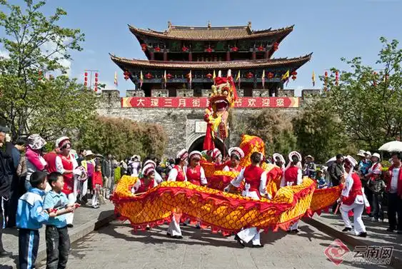 大理三月街千年赶一街一街赶千年