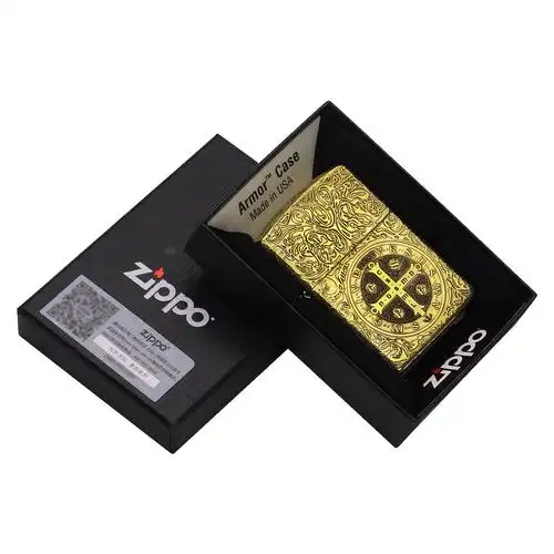 zippo打火机正版防风美国正品盔甲康斯坦丁恶灵挽歌zippo