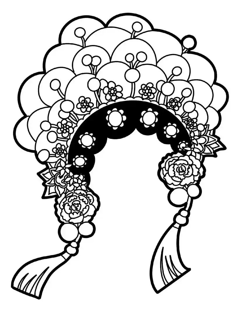 戏帽线描图片.#图文挑战发起人计划 #简笔画 #一起学画画  - 抖音