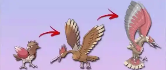 宝可梦有三阶进化的时候双尾怪手成了三尾巴怪兽顿甲成了战甲