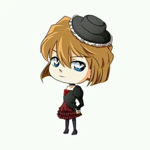 和服,哥特萝莉,sp,圣诞节,团服,白大褂灰原哀,日本动漫《名侦探柯南》