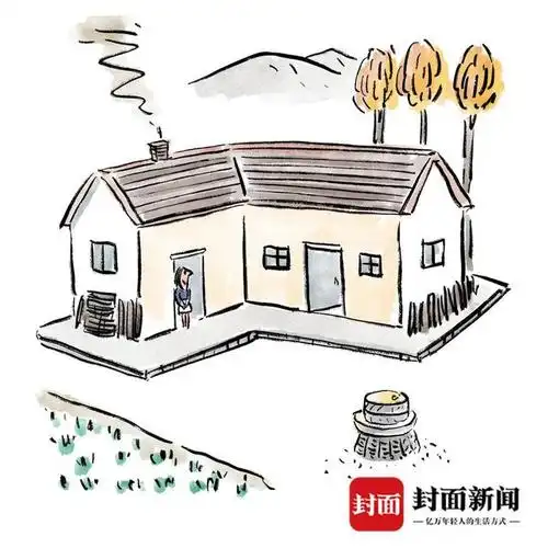 3炊烟起了,我在门口等你.