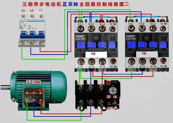 99例电气实物接线高清彩图,总有一例是你需要的!_控制_电动机_开关