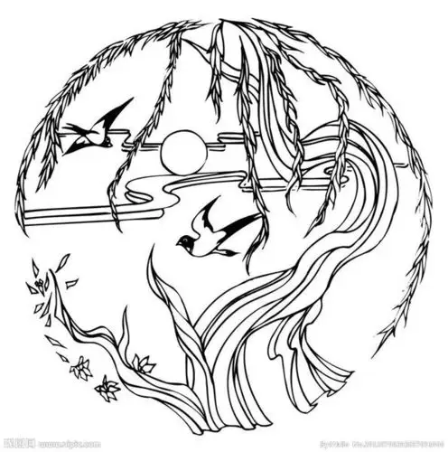 绣花-花瓣网|陪你做生活的设计师 | 女装衣领绣花图案