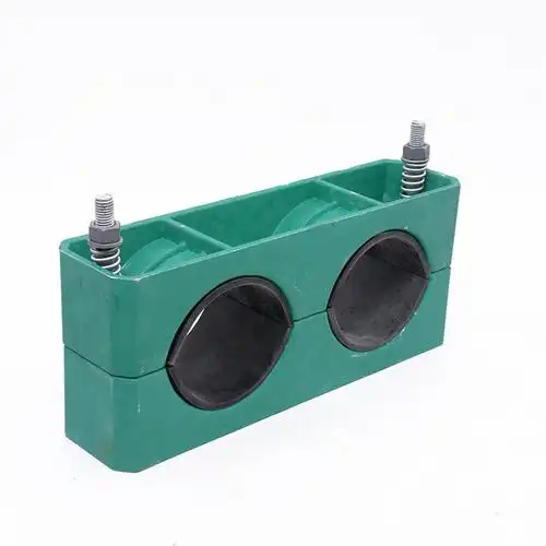 双孔电缆卡箍双孔电缆固定夹电力线卡smc高压电缆线扣规格齐全