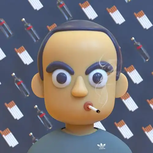 人物卡通头像(c4d)