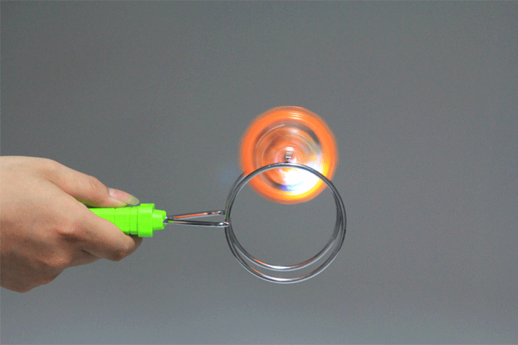 大号魔力陀螺 飞转轨道七彩发光溜溜球转球 地摊货源.玩具批发