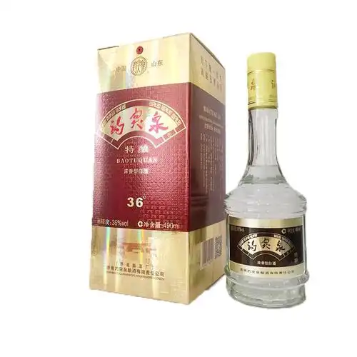 鲁酒山东济南特产白酒36度趵突泉特酿直营旗舰店正品保障免邮