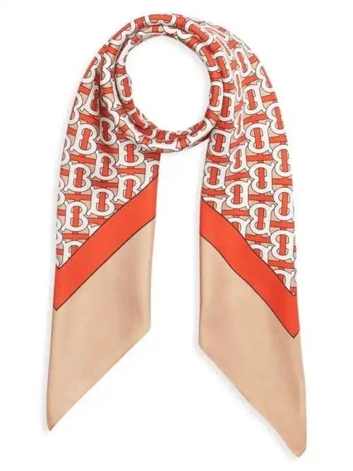 saks fifth avenue burberry tb丝巾 $160.