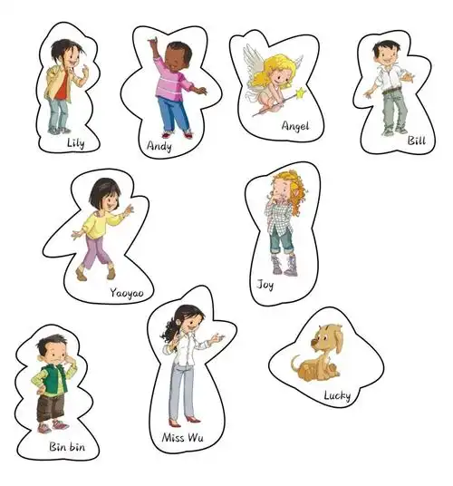 人教版英语人物