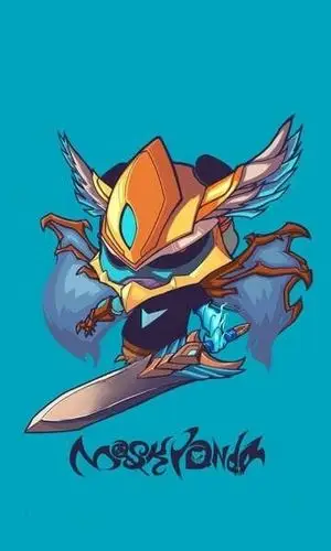 求q版暗裔剑魔的图片 就像下图月女的一样