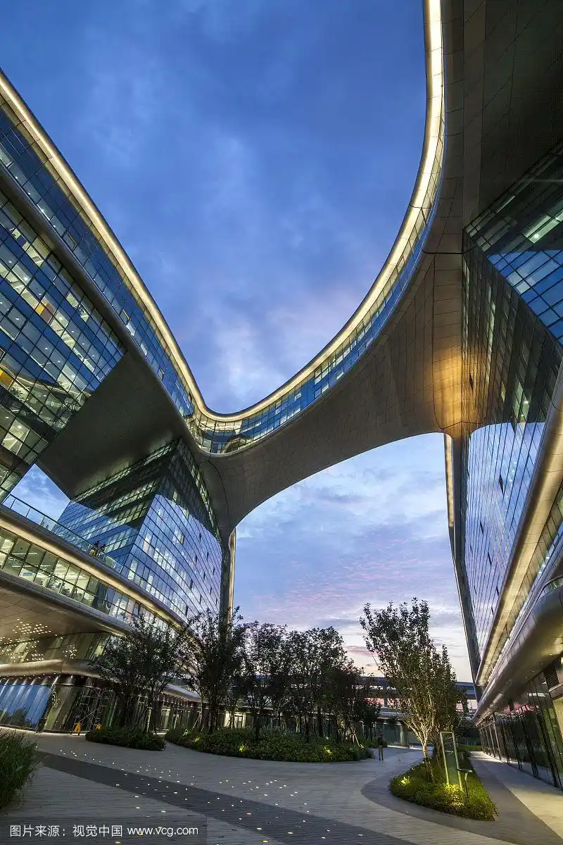 上海凌空soho夜景