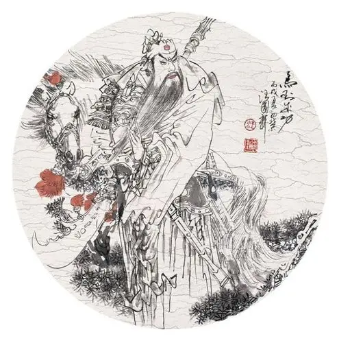 关公画家 汪国新 作品