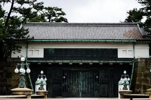 神秘的日本皇居 实拍日本天皇居住地