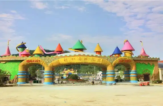 万山彩虹海水上乐园地址 门票价格 游玩攻略-大河票务网